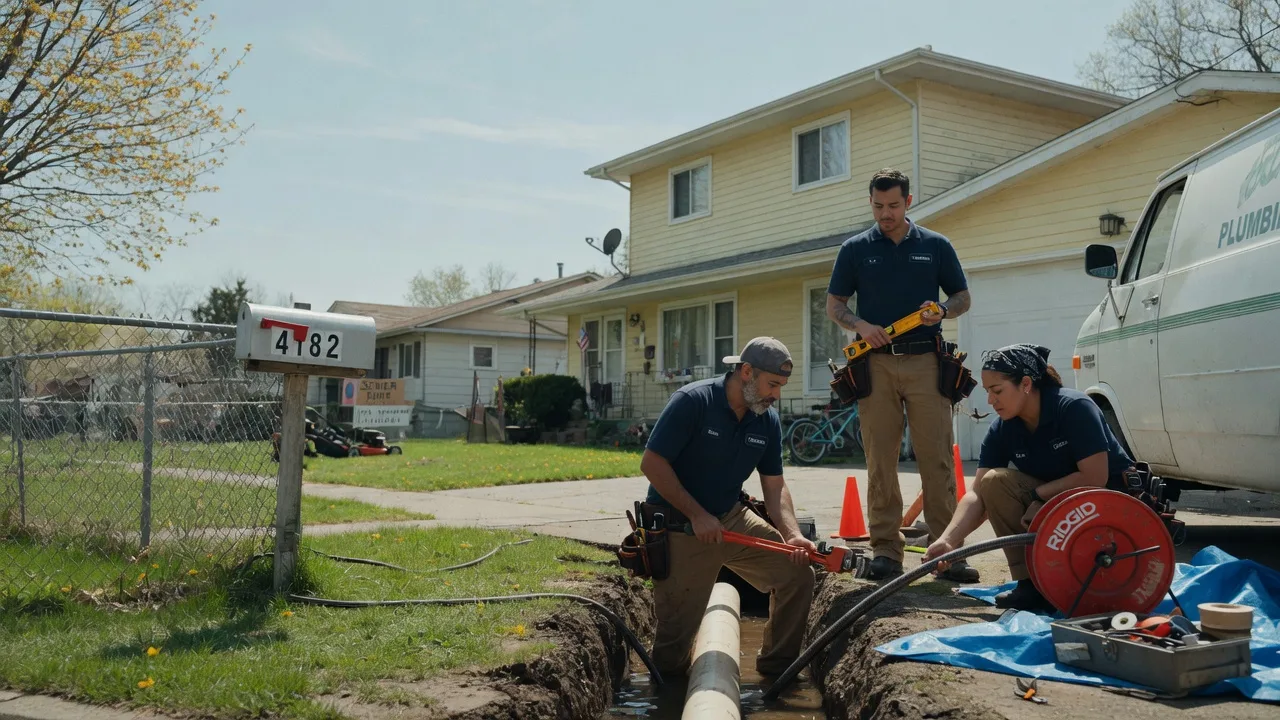 Gas Line Repair in Auburn, IL near me